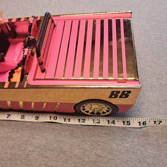 LOL Surprise OMG Doll Toy Car Speedmatic Limited Edition pink gold lights work - Picture 6 of 9